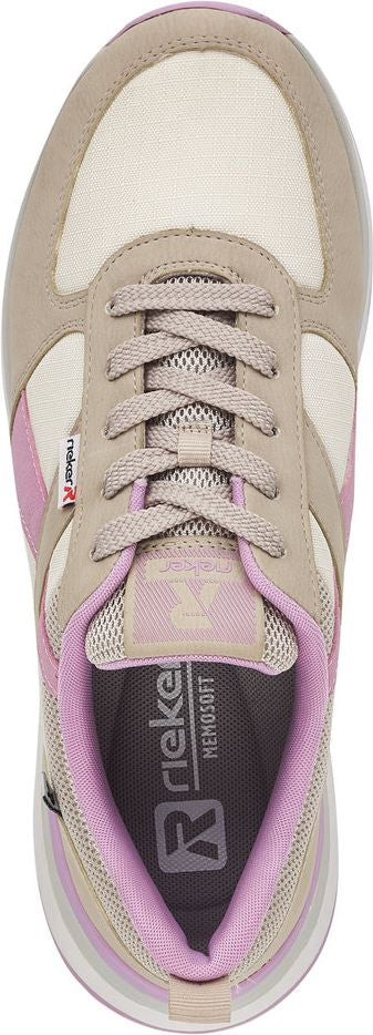 Cream/Lavender Lace Up - Image 6