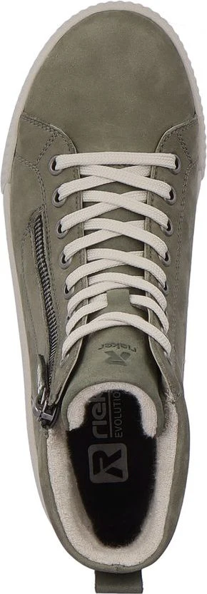 Green Lace Up Boot - Image 6