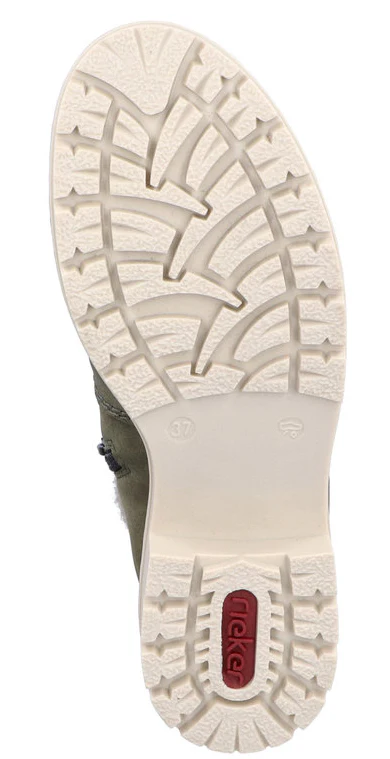 Green Warmlined Lace Up Boot - Image 7