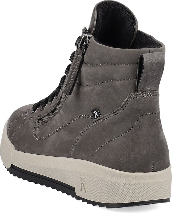 Grey Lace Up Boot - Image 5
