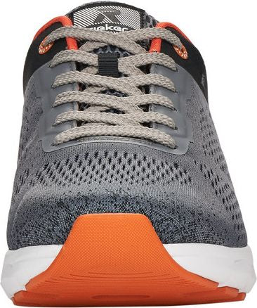 Grey/Orange Mesh Lace Up - Image 4