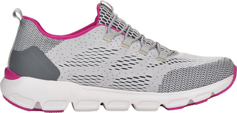 Grey/Pink Mesh Lace Up - Image 2