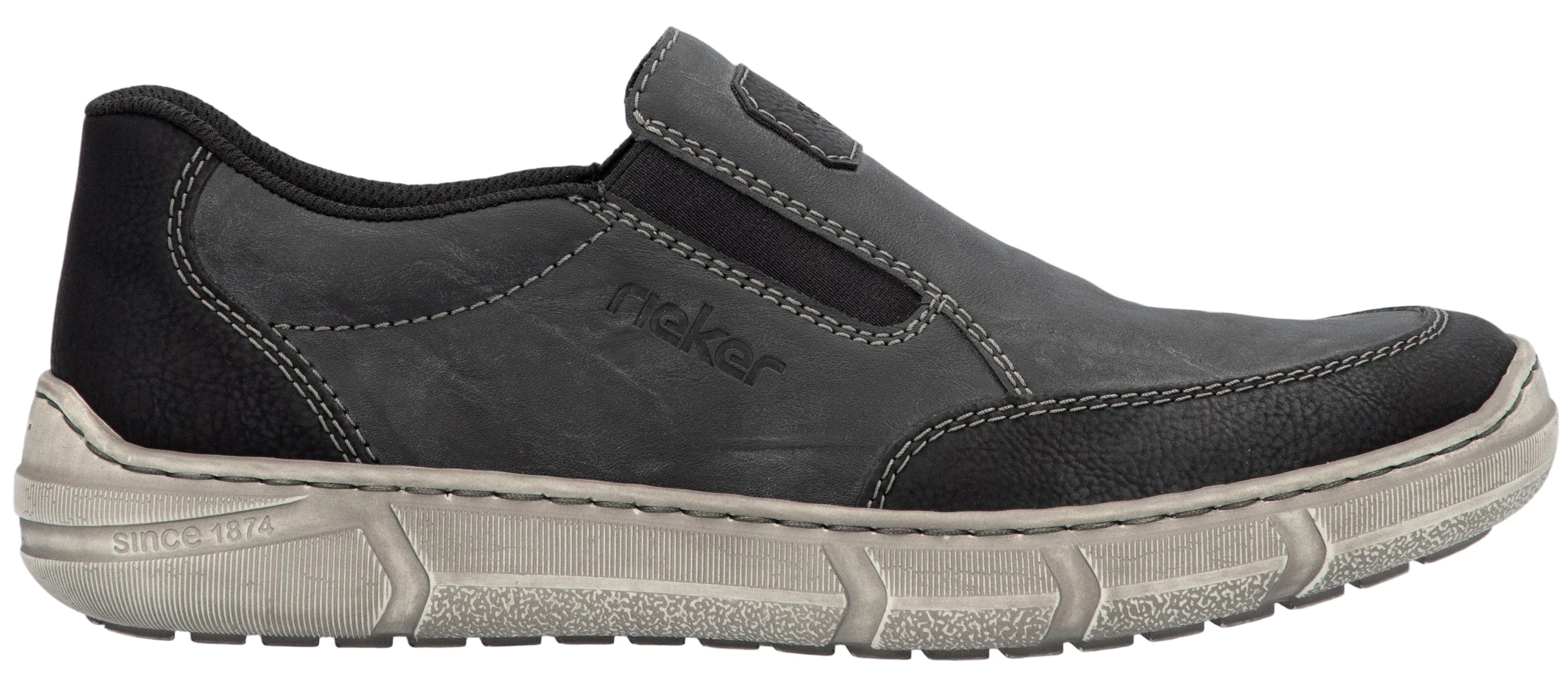 Grey Slip On Shoe