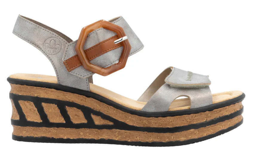 Grey Wedge 2 Strap - Image 2