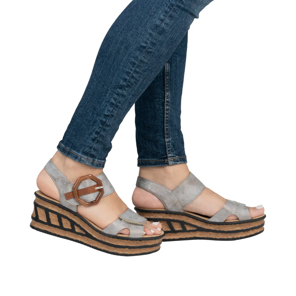 Grey Wedge 2 Strap - Image 9