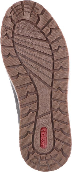 Men's Warm Lined Lace Up Boot Grey - Image 6