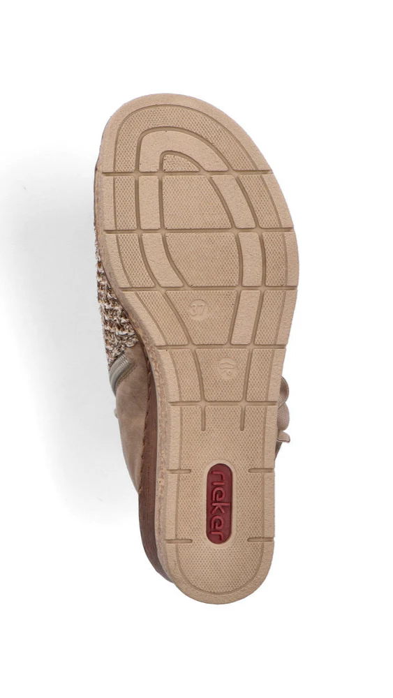 Pink Wedge Perf Sandal - Image 7