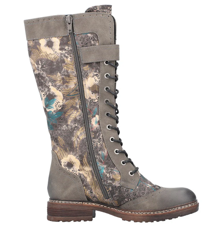 Multi Lace Up/Zip Boot - Image 2
