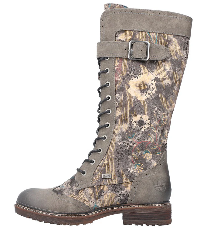 Multi Lace Up/Zip Boot - Image 3