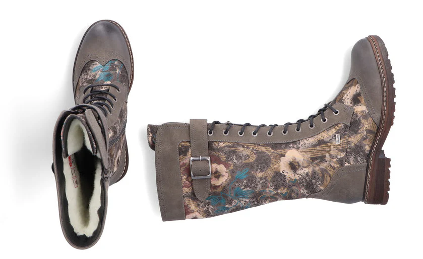 Multi Lace Up/Zip Boot - Image 5