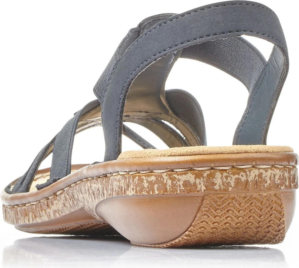 Navy Slingback With Dots - Image 4