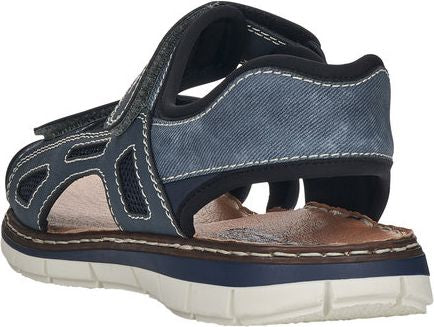 Navy Velcro Sandal - Image 4
