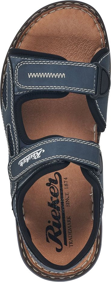 Navy Velcro Sandal - Image 5