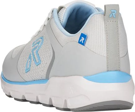 Off White/Light Blue Accent Lace Up - Image 5