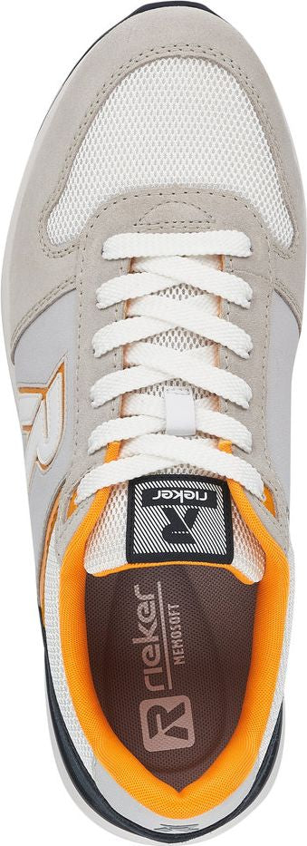 Offwhite/Yellow Lace Up - Image 6