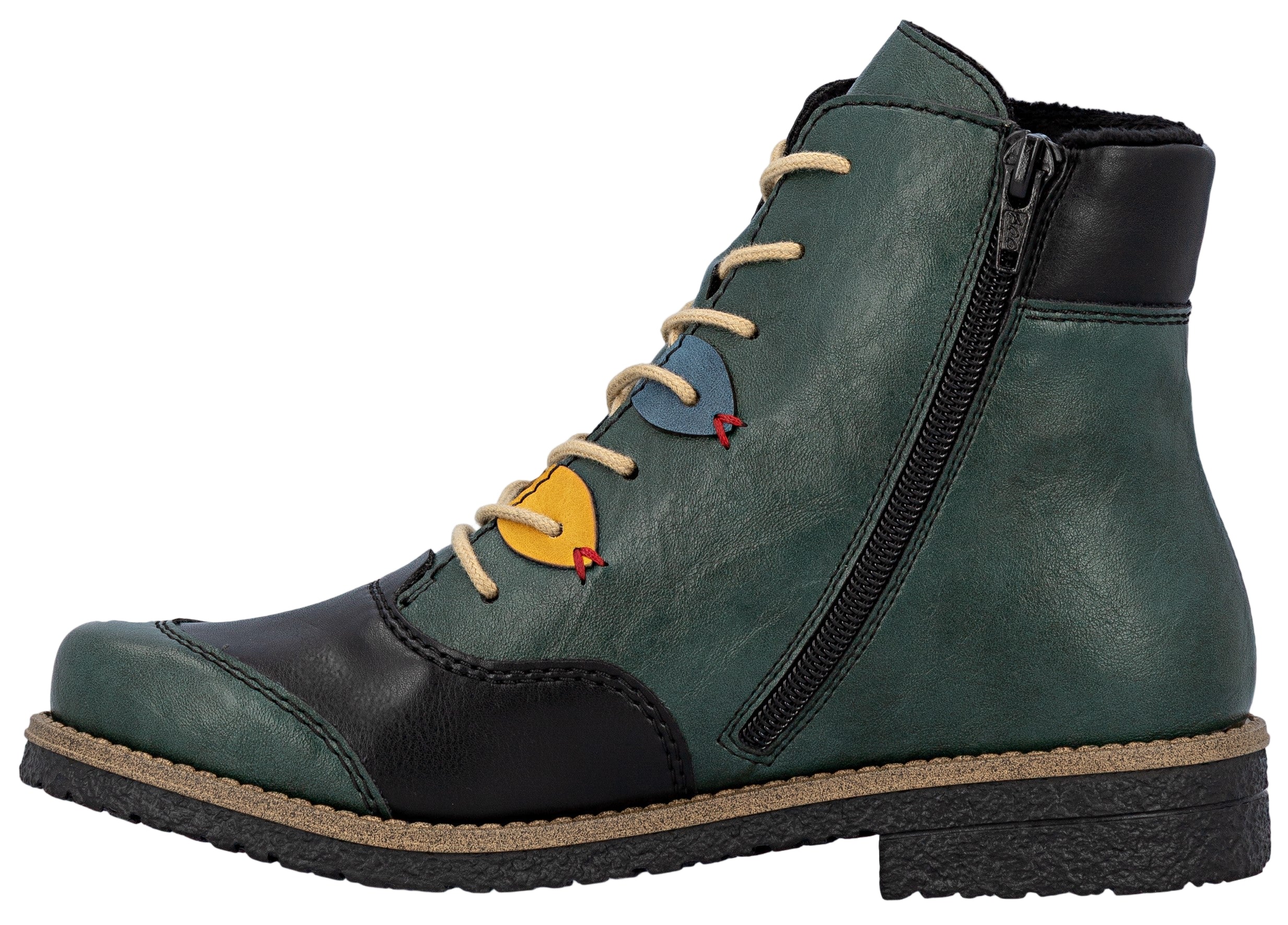 Peacock Lace Up Boot - Image 2