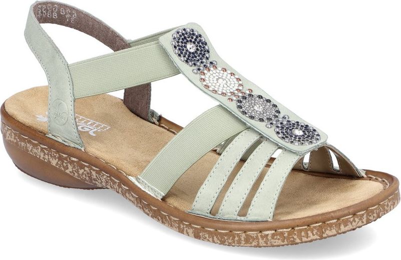 Pistacio Beaded Slingback
