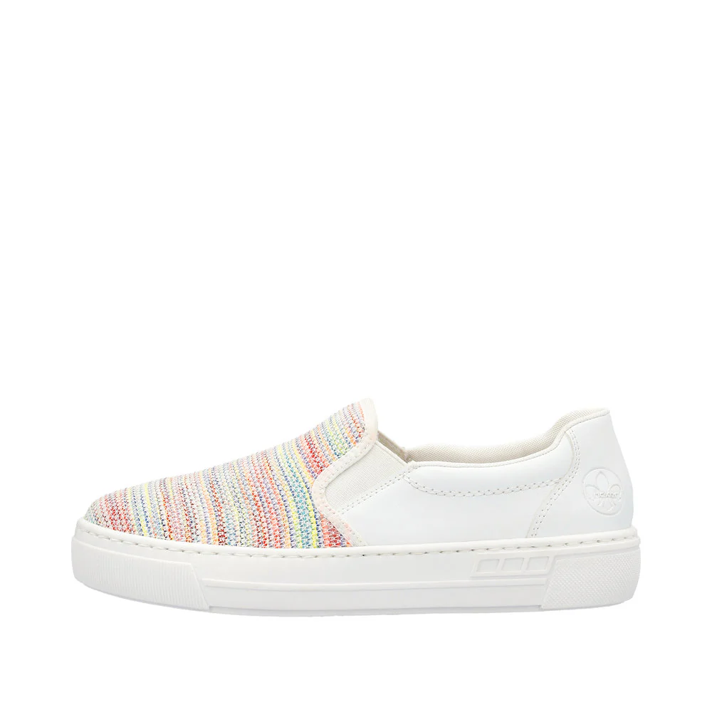 Rainbow White Slip On - Image 3