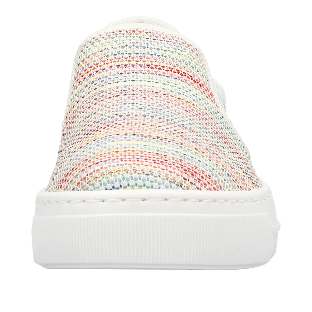 Rainbow White Slip On - Image 4