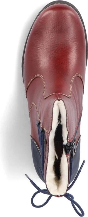 Red Warm Lined Boot - Image 6
