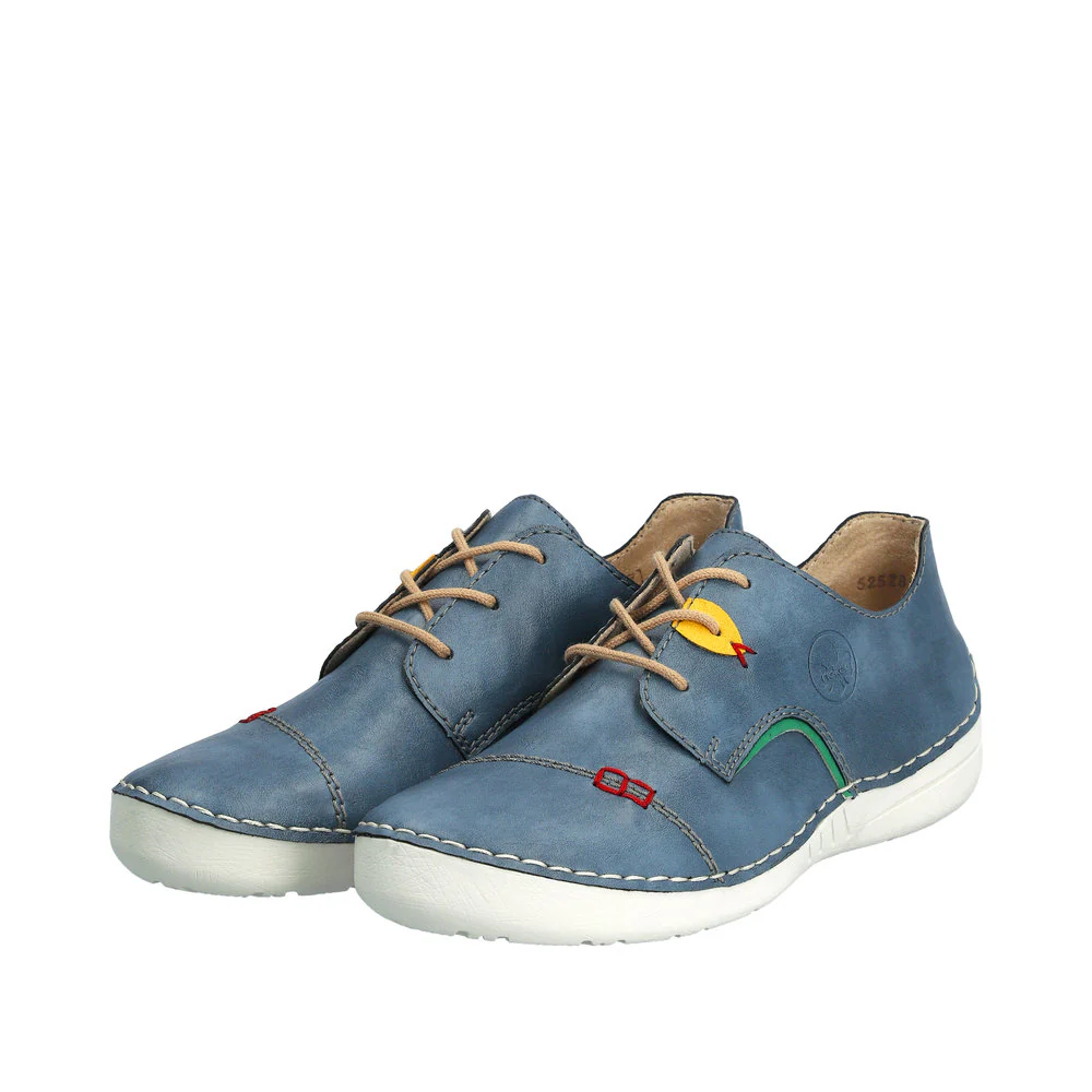 Royal Blue Lace Up - Image 7