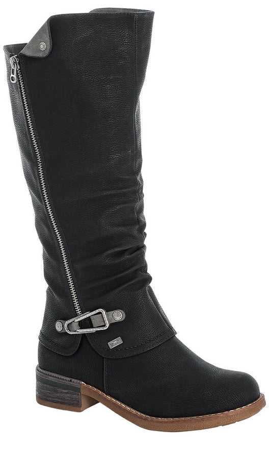 Tall Black Boot
