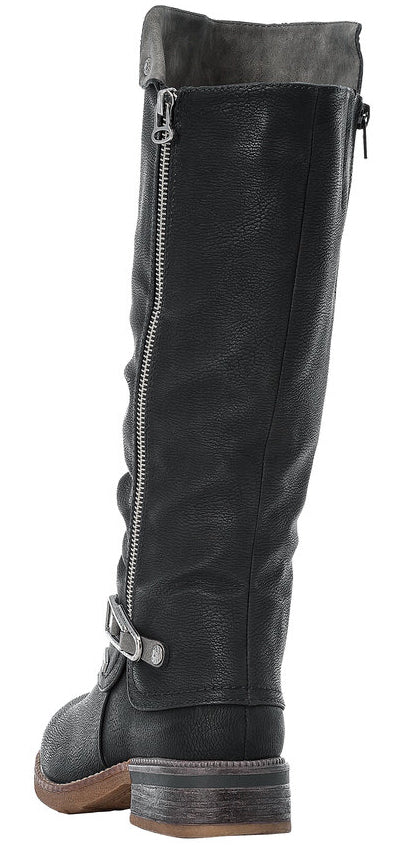 Tall Black Boot - Image 4