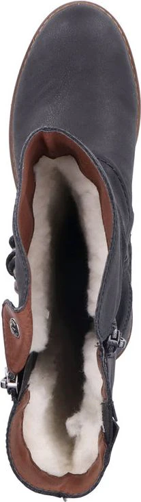Tall Black Boot With Tassle - Image 6