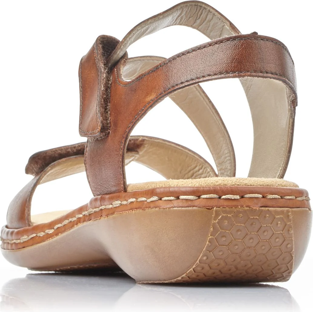 Tan Criss Cross Sandal - Image 3