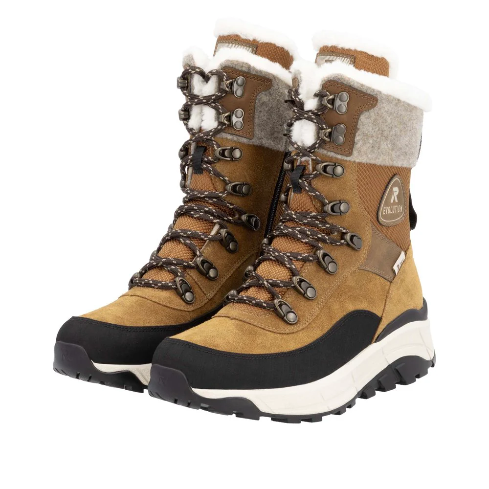 Tan Lambs Wool Lined Boot - Image 4