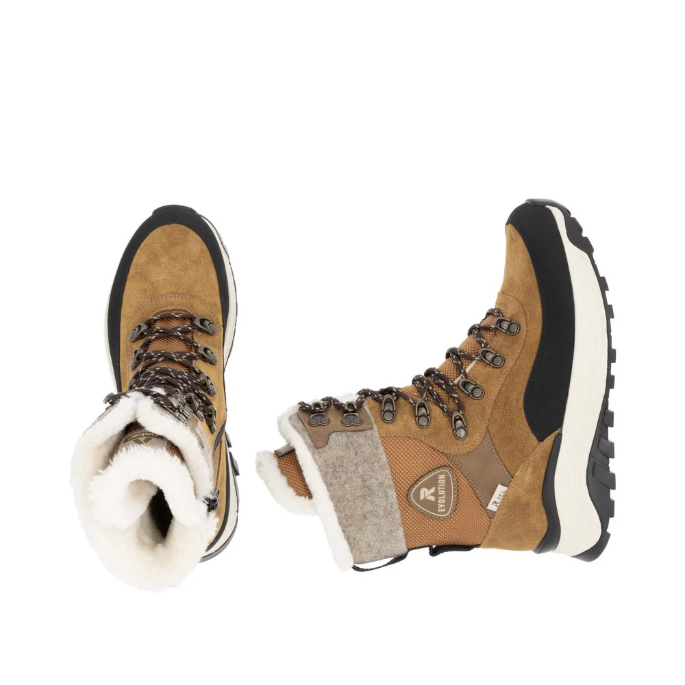 Tan Lambs Wool Lined Boot - Image 5