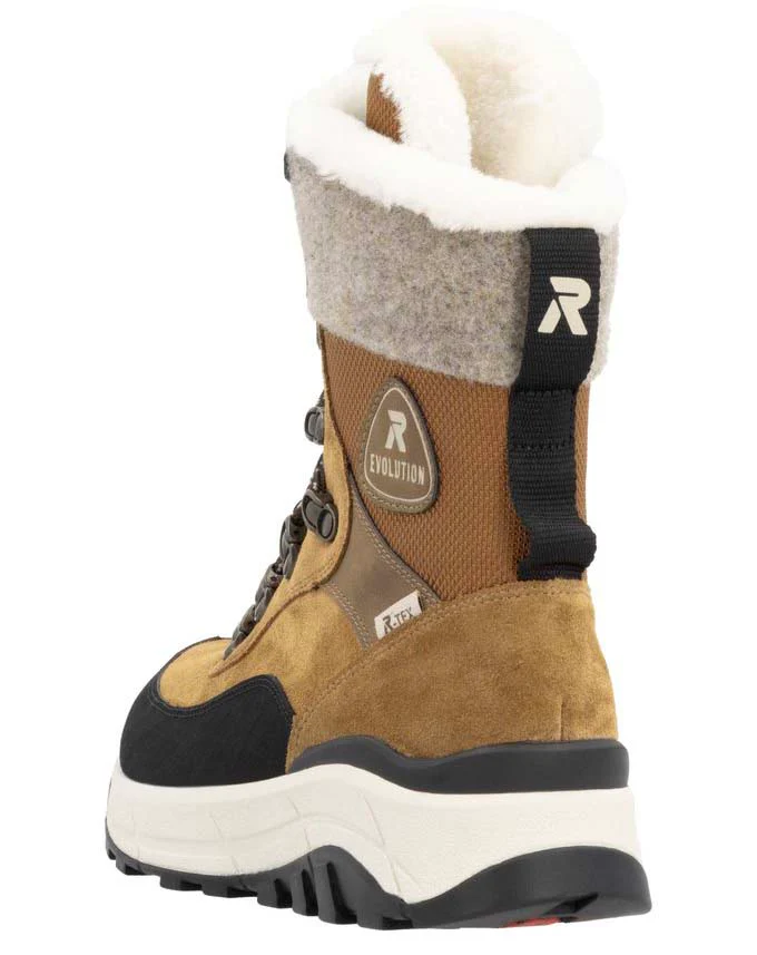 Tan Lambs Wool Lined Boot - Image 7