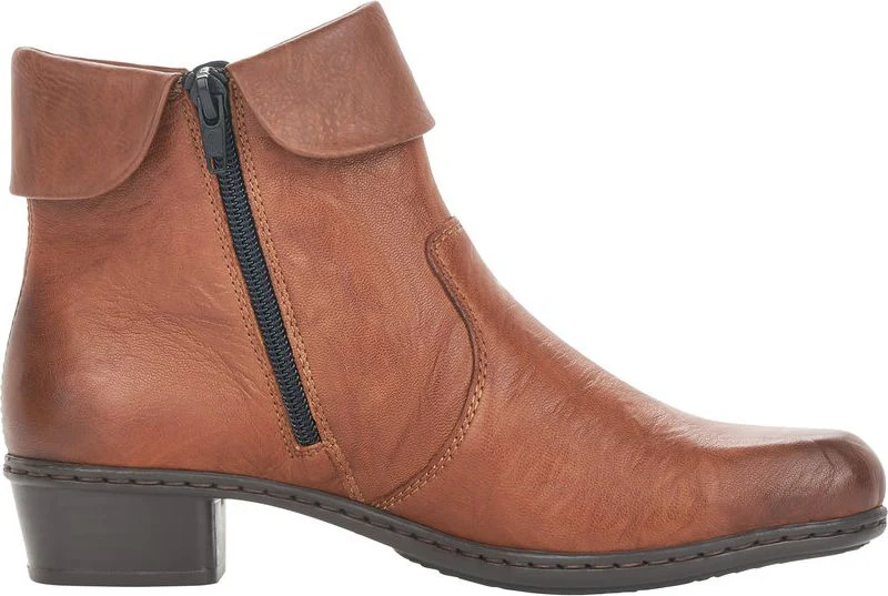 Tan Side Zip Boot - Image 2
