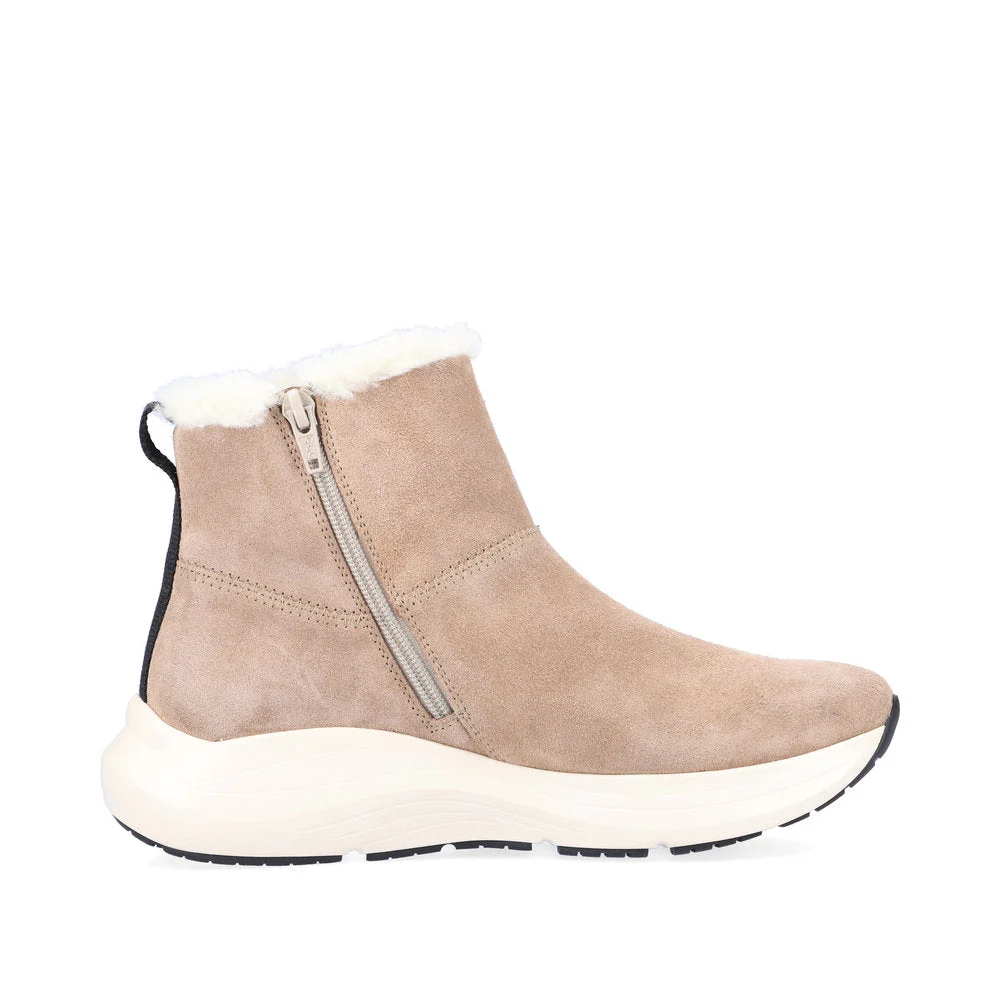 Tan Slip On Boot - Image 2
