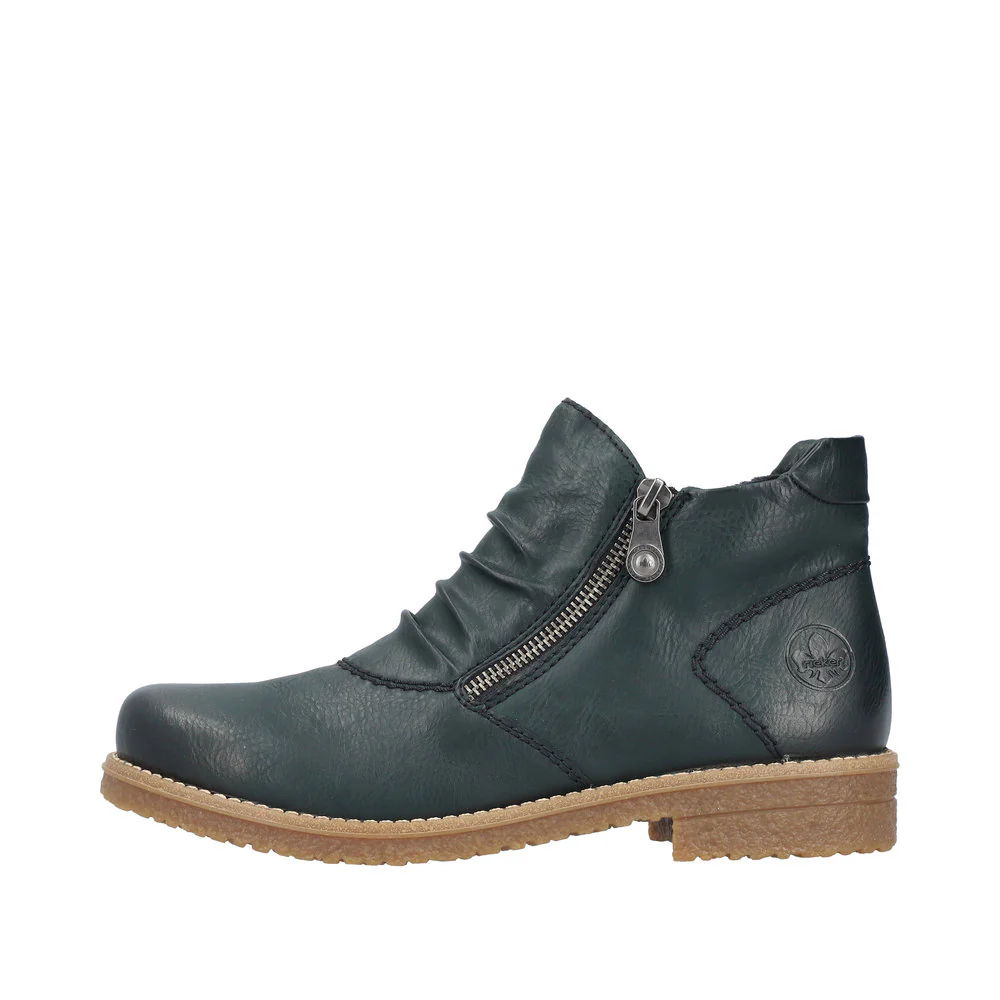 Teal Side Zip Boot - Image 3