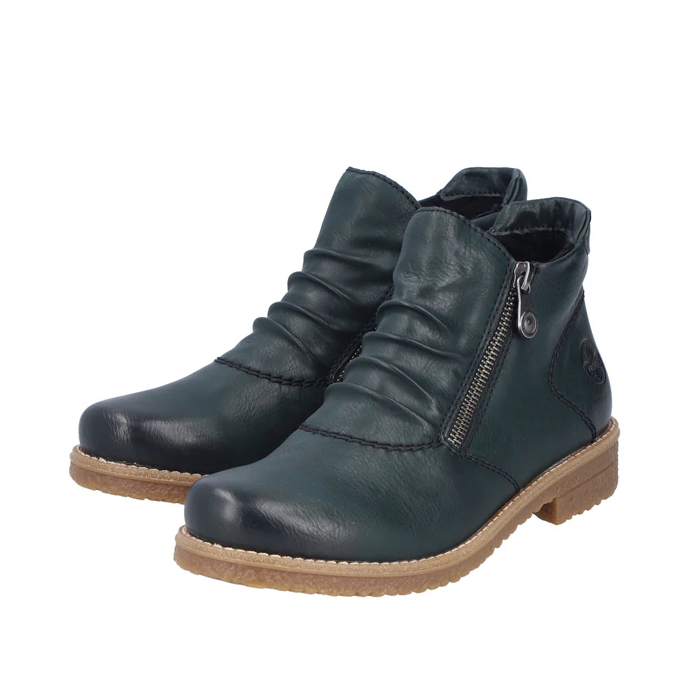 Teal Side Zip Boot - Image 4