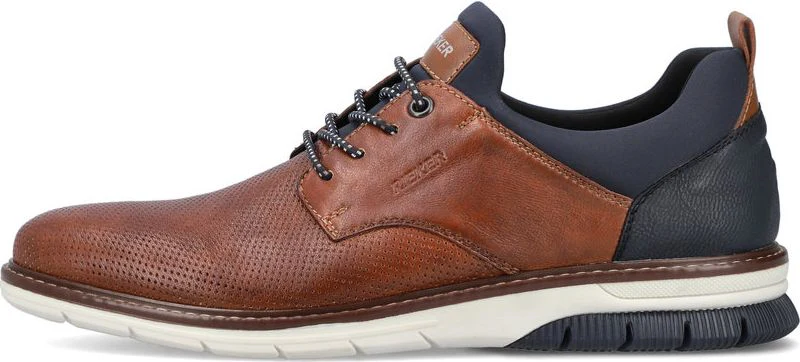 Walnut /Navy Lace Up - Image 3