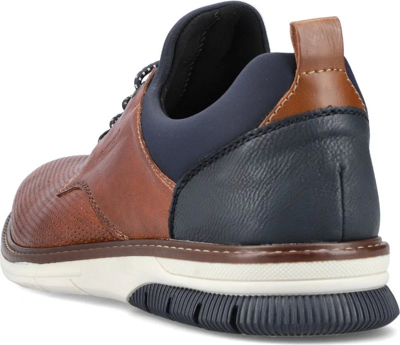 Walnut /Navy Lace Up - Image 5