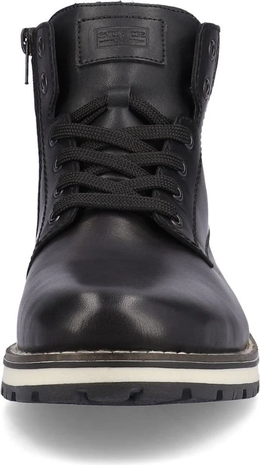 Warm Lined Lace Up Black - Image 4