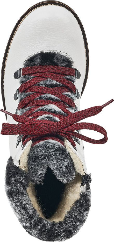 White Croco Patent Hiker - Image 4