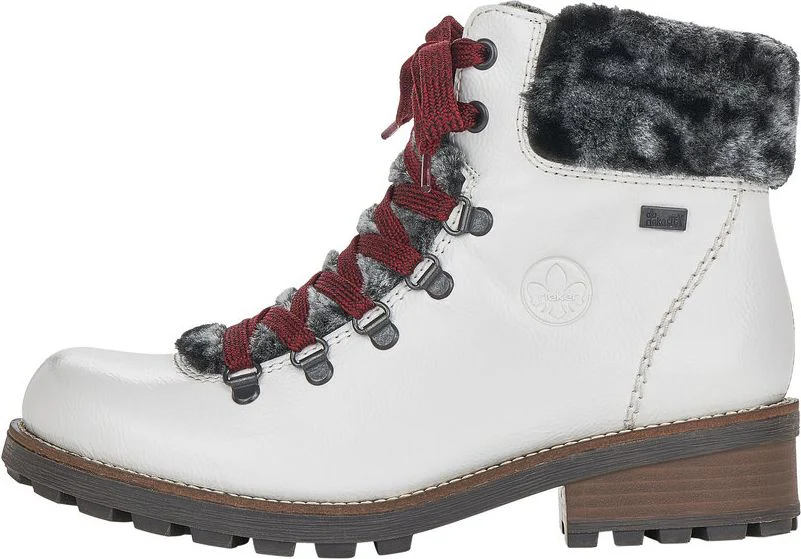 White Croco Patent Hiker - Image 5