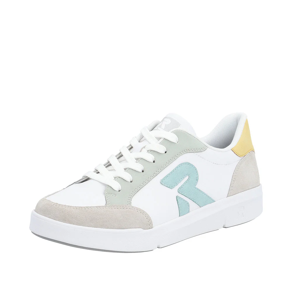 White Lace Up