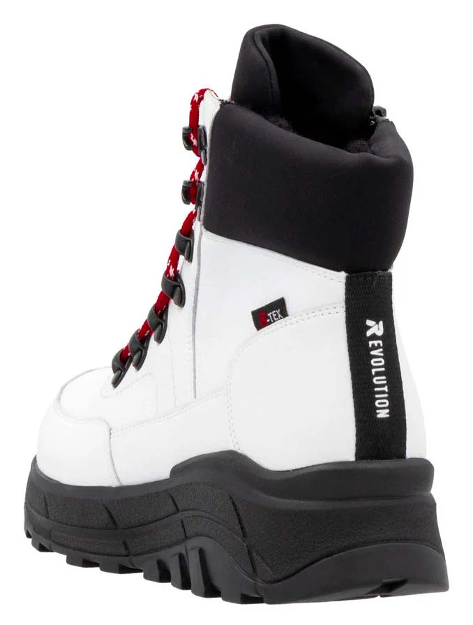 White Lambs Wool Lined Boot - Image 7