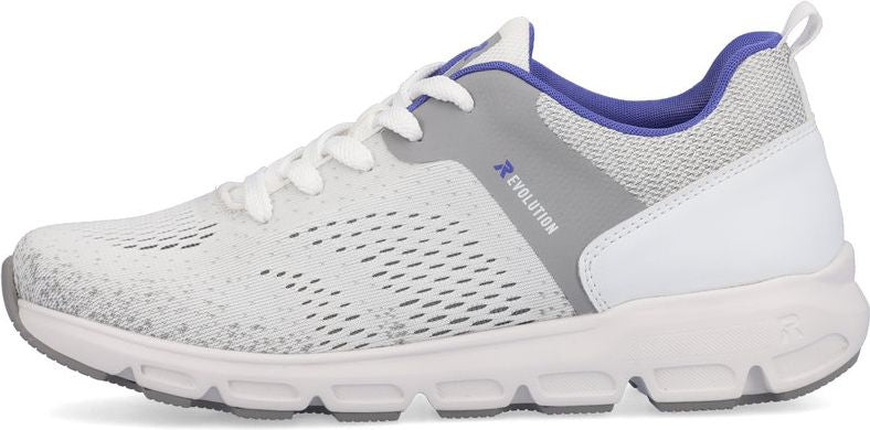 White Mesh Lace Up - Image 3