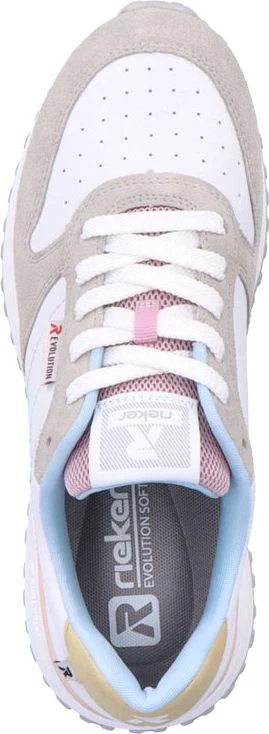 White/Multi Mesh Lace Up - Image 4