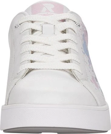 White/Pastel Pattern Lace Up - Image 4