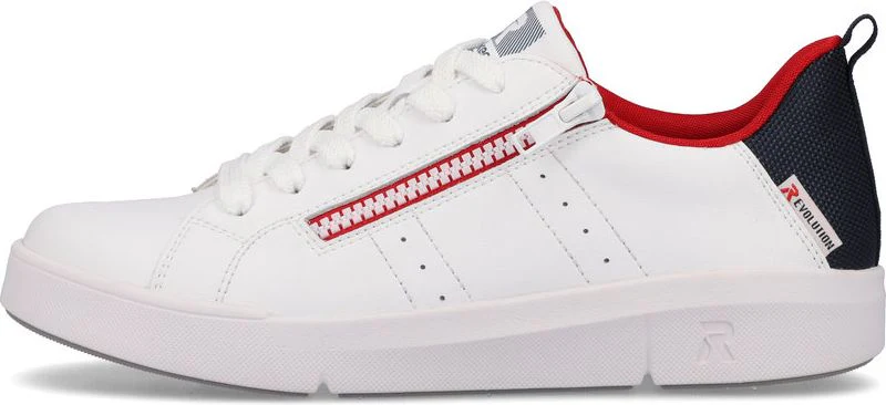 White Side Zip Sneaker - Image 3