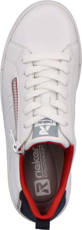 White Side Zip Sneaker - Image 4