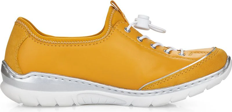 Yellow Bungee Lace Up - Image 2