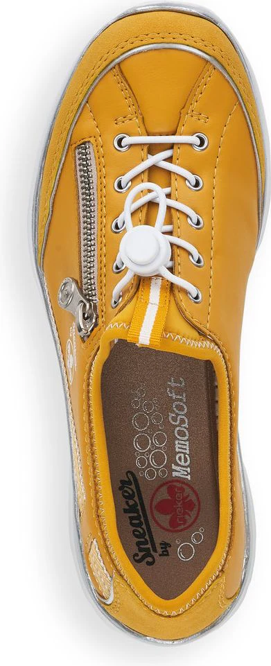 Yellow Bungee Lace Up - Image 4